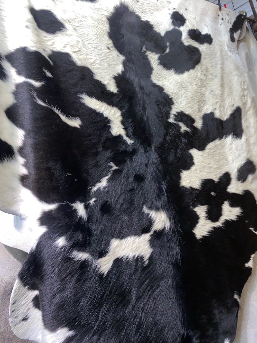 Black & White Cowhide Rug